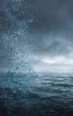 Abstract Water Waves Concept