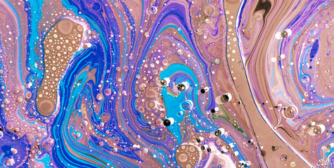 A Backdrop of Vibrant Colors, Texture, and Gold Elements
