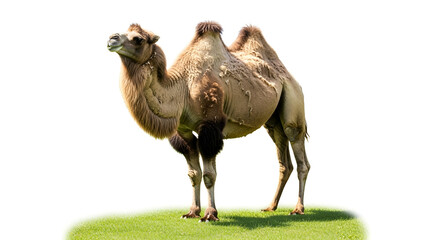 camel isolated on white background