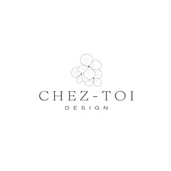 Aesthetic Real estate and interior design logo