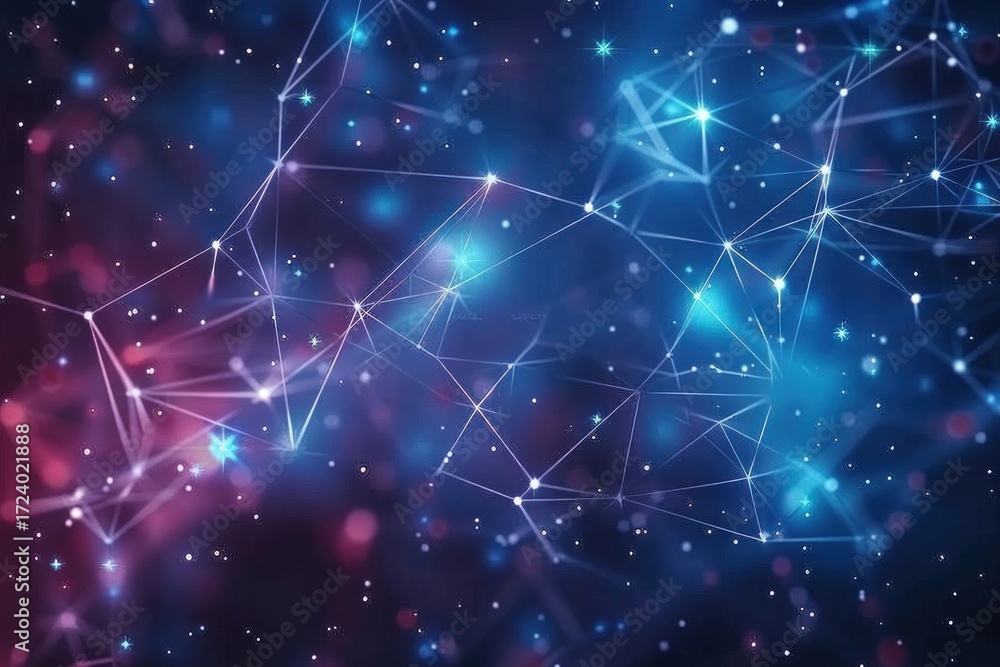 Canvas Prints digital galaxy on dark background backgrounds futuristic technology.