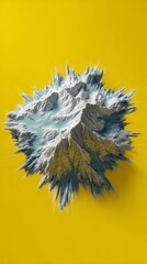 Abstract Mountain Graphic Design