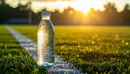 Water Bottle on Sideline