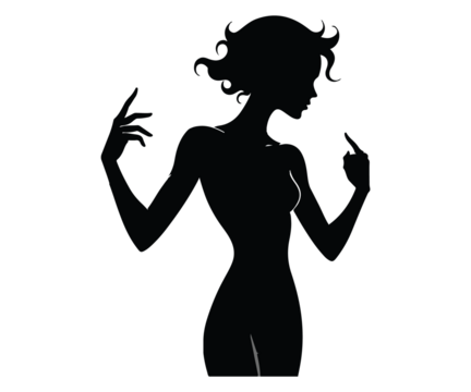 silhouette of a man 20 - Powered by Adobe