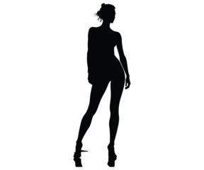 silhouette of a man 22