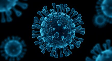 Virus micrograph