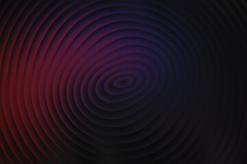 Abstract concentric ripple pattern with red and purple gradient, creating a mesmerizing visual effect for modern designs and artistic projects