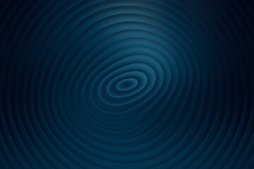 Elegant dark blue concentric circles background, creating a captivating ripple effect, ideal for adding a touch of sophistication to your projects