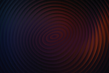 Fototapeta premium Abstract concentric circles ripple background with dark tones, creating a mesmerizing and dynamic visual effect for modern and artistic designs
