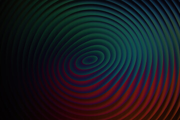 Abstract concentric circles ripple effect with vibrant gradient color, creating a mesmerizing and visually dynamic background pattern for modern designs