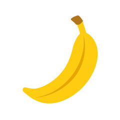 banana isolated on white background