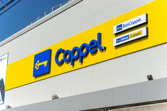 Coppel store, Coppel department store facade and signage, BanCoppel, Afore Coppel, Agust&iacute;n Coppel Luken, Enrique Tamayo, Guadalajara, Jalisco, M&eacute;xico, November 2, 2024. copel