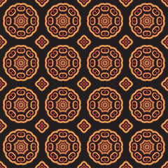 seamless geometric pattern vector art design wall paper background