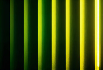 Green Abstract Vertical Light Columns Background