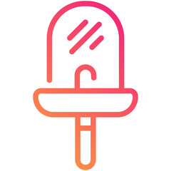 sink gradient line icon