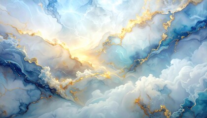 A moody image depicting an ethereal spiritual vibe, featuring a soft, delicate light aura and mystical feeling with low contrast, evoking a sense of serenity and calmness. A colorful white marble patt