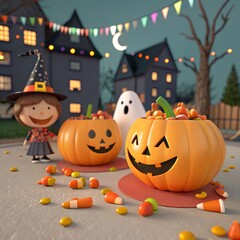 halloween pumpkin and pumpkins