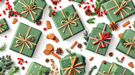 christmas seamless background