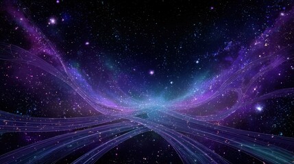 abstract space road creativity concept no logos no brands ar 169