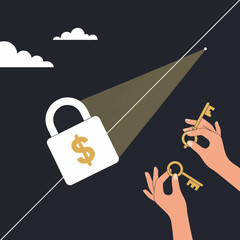 gemini-2_5-flash-image-preview_A_minimalist__flat_illustration_depicting_a_white_padlock_with_a_dollar_sign_on_a_dark__textured_bac-0_89192dea-9618-4e6d-83ff-2397a930e9d1_traced