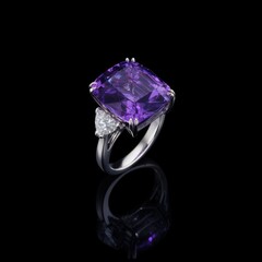 Elegant amethyst ring (1)