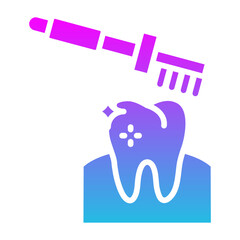 Teeth Brushing Icon