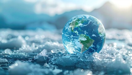 Earth on ice
