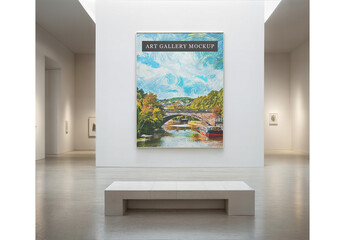 Art Gallery Mockup 93