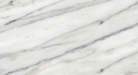 Closeup of white marble texture with gray veins, creating a luxurious and elegant surface pattern for interior design and architectural applications