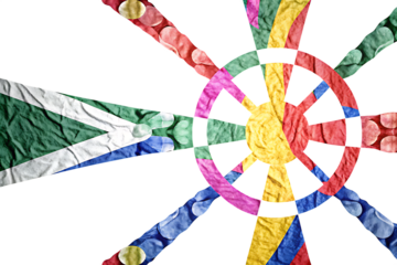 diversity and unity partnership isolated on white background png, ai generated