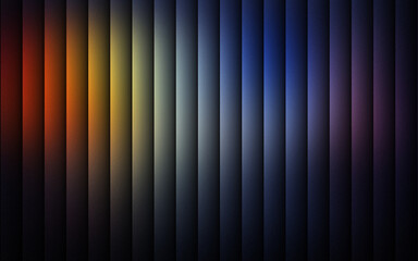 Abstract Color Gradient with Parallel Vertical Stripes