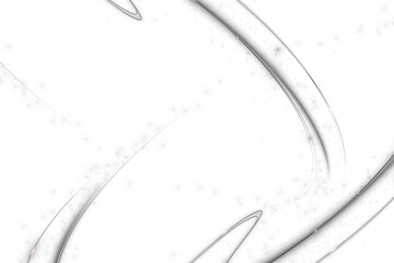 Abstract transparent background with curved lines, isolated on transparent background