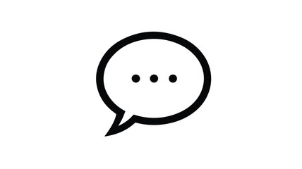 Professional Message Bubble Icon - Download Now for Creative Projects