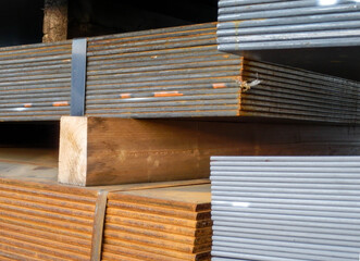 catasta di lamiera in ferro 