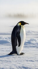 Majestic Bison in Yellowstone National Park Grazing in the Wilderness A Portrait of the American Icon in Its Natural Habitat, Capturing Its Strength and Presence