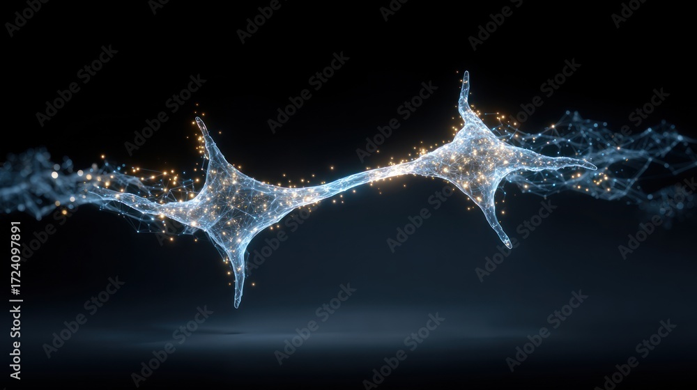 Poster abstract neuron network: digital representation of neural connections