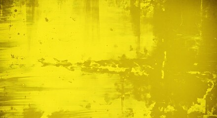 Obraz premium Textured golden yellow surface with abstract grunge overlay effect