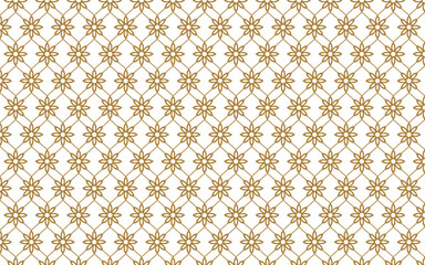 seamless pattern with golden ornament