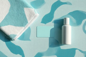 Soft textures and calming colors create serene atmosphere, perfe