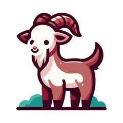 goat illustration design