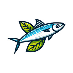 
sardine fish illustration design