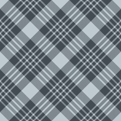 Checkered design for prints. Seamless gray, grey color check pattern.Repeating patern plaid.  Repeated tartan fabric.Ekose texture. Madras flannel.Vector scottish fabriс.Checker line.Stripe gingham