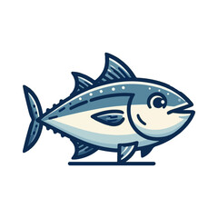 
tuna fish illustration design