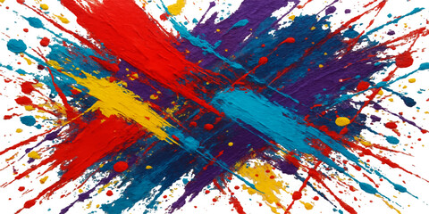 Abstract background with a colorful paint splash, a vintage watercolor illustration