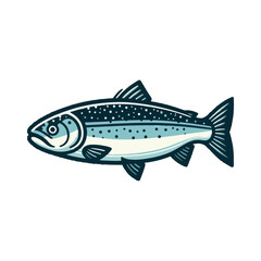 
salmon illustration design