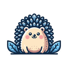  hedgehog illustration design © Ita