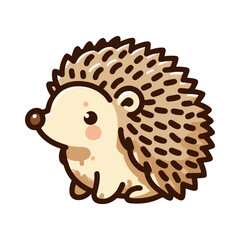 
hedgehog illustration design