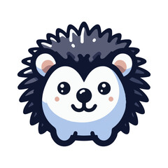 
hedgehog illustration design