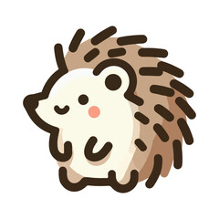  hedgehog illustration design © Ita