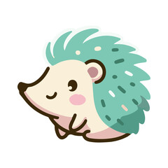 
hedgehog illustration design